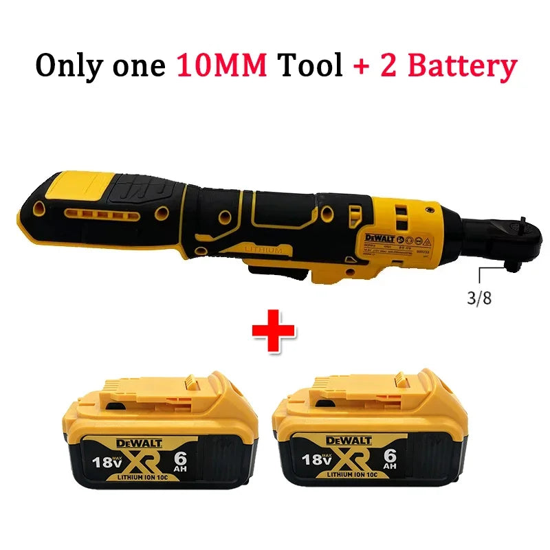 Dewalt DCF512 10mm13mm Inch Brushless Ratchet Right Angle Wrench LED Cordless Driver Variable Speed Power Wrench 20V Power Tool
